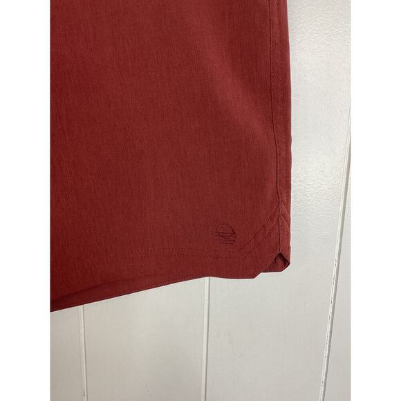 Evan Tide Men's Rust Color Board Shorts Swim Trunks Size 34 - Picture 4 of 8
